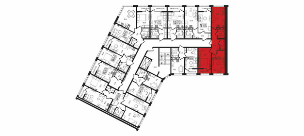 42,1 м², 2-комнатная квартира 3 700 000 ₽ - изображение 116