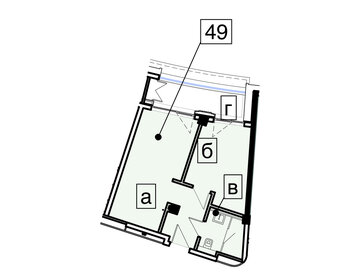 39,6 м², 2-комнатные апартаменты 75 240 000 ₽ - изображение 25