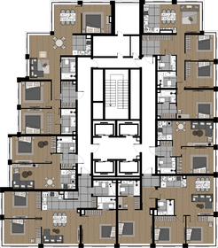 138 м², 4-комнатная квартира 56 000 000 ₽ - изображение 115