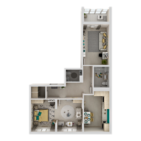 74,3 м², 3-комнатная квартира 8 381 200 ₽ - изображение 12