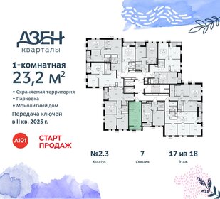 21,9 м², квартира-студия 8 182 748 ₽ - изображение 33