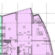 Квартира 103 м², 3-комнатная - изображение 2