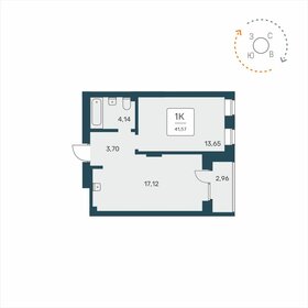 59,9 м², 3-комнатная квартира 5 500 000 ₽ - изображение 77