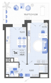 65,7 м², 3-комнатная квартира 5 900 000 ₽ - изображение 60