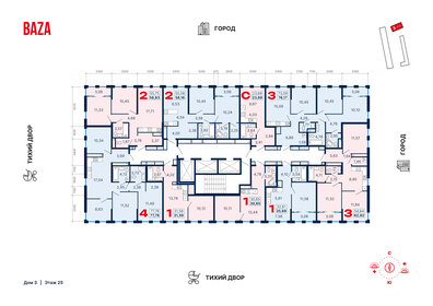 74,6 м², 4-комнатная квартира 11 170 000 ₽ - изображение 9