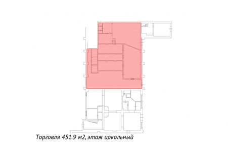 451,9 м², торговое помещение - изображение 5