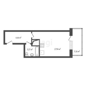 Квартира 29,5 м², студия - изображение 1