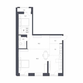 108,1 м², квартира-студия 14 700 000 ₽ - изображение 39