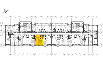 40,2 м², 1-комнатная квартира 6 300 000 ₽ - изображение 43