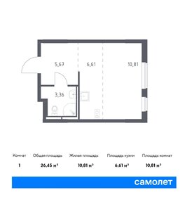 23,5 м², квартира-студия 5 554 713 ₽ - изображение 14