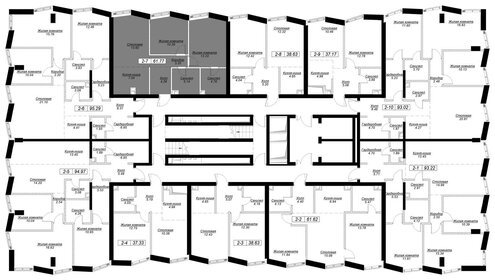 64,9 м², 2-комнатная квартира 37 408 136 ₽ - изображение 33