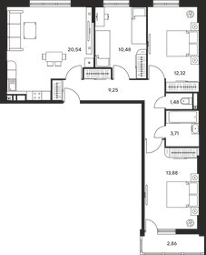 74,3 м², 3-комнатная квартира 8 920 000 ₽ - изображение 8