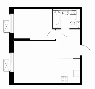 50 м², 2-комнатная квартира 16 800 000 ₽ - изображение 1