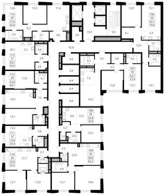 39,2 м², 2-комнатная квартира 14 245 280 ₽ - изображение 74