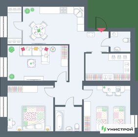 95,3 м², 3-комнатная квартира 16 207 000 ₽ - изображение 79