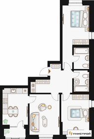 82 м², 3-комнатная квартира 45 200 000 ₽ - изображение 97