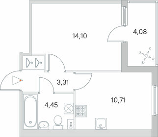 36,3 м², 1-комнатная квартира 7 047 398 ₽ - изображение 23