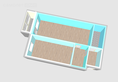 35,5 м², 1-комнатная квартира 3 490 000 ₽ - изображение 52