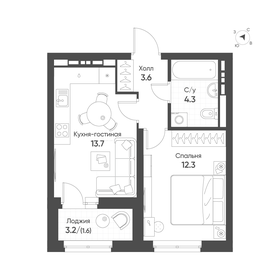 35,1 м², 1-комнатная квартира 4 750 000 ₽ - изображение 110