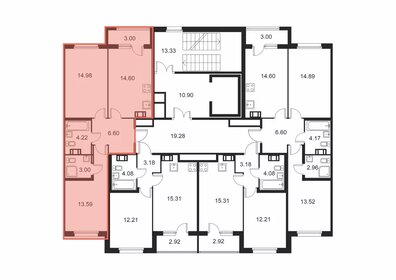 58,8 м², 2-комнатная квартира 8 942 160 ₽ - изображение 28