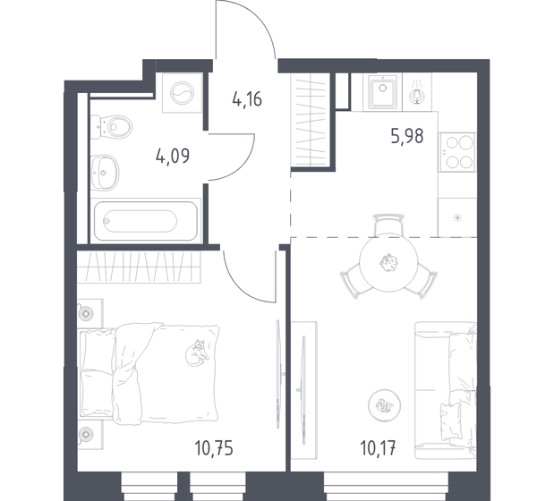 103 м², 3-комнатная квартира 19 500 000 ₽ - изображение 40