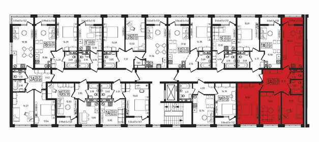 63,5 м², 3-комнатная квартира 8 150 000 ₽ - изображение 75