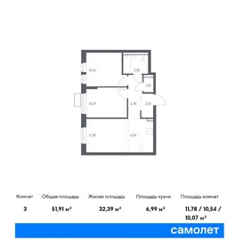 44,3 м², 1-комнатная квартира 6 800 000 ₽ - изображение 117