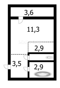 Квартира 26,1 м², студия - изображение 1