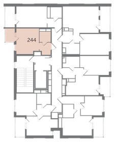 18 м², квартира-студия 4 300 000 ₽ - изображение 139