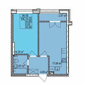 46,7 м², 2-комнатная квартира 6 300 000 ₽ - изображение 46