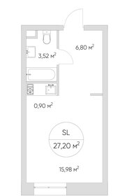 26 м², апартаменты-студия 10 456 319 ₽ - изображение 81