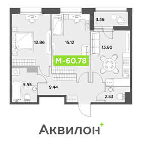 69,8 м², 2-комнатные апартаменты 17 400 000 ₽ - изображение 89