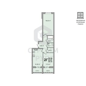 83 м², 3-комнатная квартира 8 450 000 ₽ - изображение 50