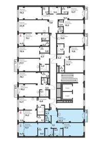 70,3 м², 2-комнатная квартира 15 600 000 ₽ - изображение 57