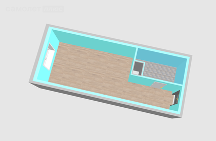 Квартира 27,3 м², 1-комнатная - изображение 2