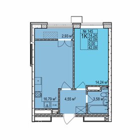 33 м², 1-комнатная квартира 4 800 000 ₽ - изображение 72