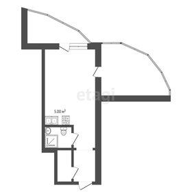 Квартира 35 м², 1-комнатная - изображение 1