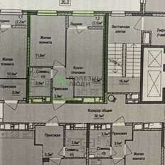 Квартира 36 м², 1-комнатная - изображение 5