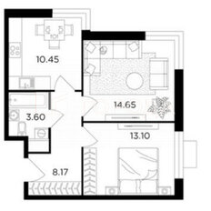 Квартира 50 м², 2-комнатная - изображение 4