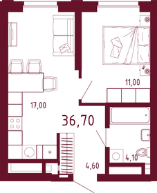 37,6 м², 1-комнатная квартира 6 047 160 ₽ - изображение 90
