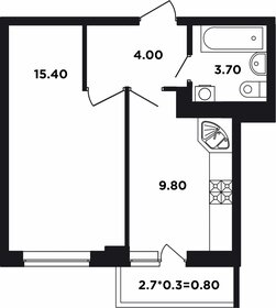 30,1 м², 1-комнатная квартира 5 427 000 ₽ - изображение 59