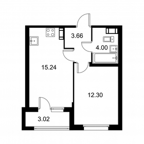 36,6 м², 1-комнатная квартира 5 709 600 ₽ - изображение 27