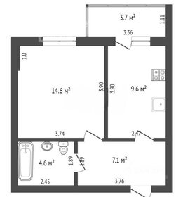 37 м², 1-комнатная квартира 3 750 000 ₽ - изображение 107