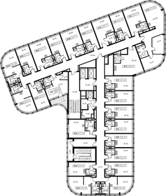 29 м², 1-комнатная квартира 6 400 000 ₽ - изображение 40