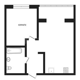 Квартира 37,7 м², 1-комнатная - изображение 1