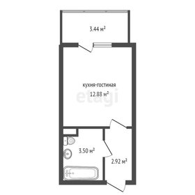 19,4 м², квартира-студия 1 670 000 ₽ - изображение 57