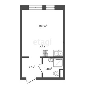 21,8 м², квартира-студия 7 899 000 ₽ - изображение 74