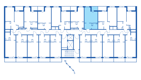 26 м², квартира-студия 4 600 000 ₽ - изображение 98