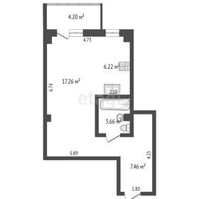 Квартира 36,2 м², 1-комнатная - изображение 2