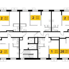 Квартира 61,7 м², 3-комнатная - изображение 2